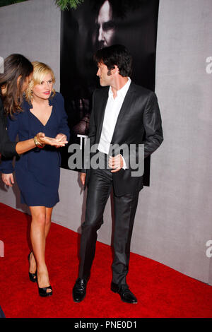 Stephen Moyer and Anna Paquin at the Los Angeles Premiere for the second season of True Blood held at The Paramount Theater on the Paramount Studios Lot in Hollywood, CA on Tuesday, June 9, 2009. Photo by PRPP / PictureLux  File Reference # S Moyer Paquin04 60909PRPP  For Editorial Use Only -  All Rights Reserved