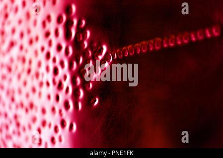 Binary code: digital language emerging from a numerical cloud Stock Photo