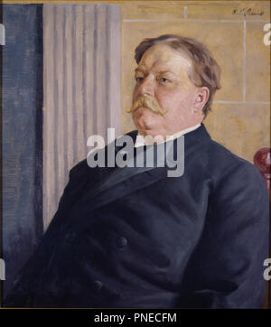 William Howard Taft. Date/Period: Ca. 1910. Oil on artist board. Painting. Height: 829 mm (32.63 in); Width: 724 mm (28.50 in). Author: William Valentine Schevill. Stock Photo