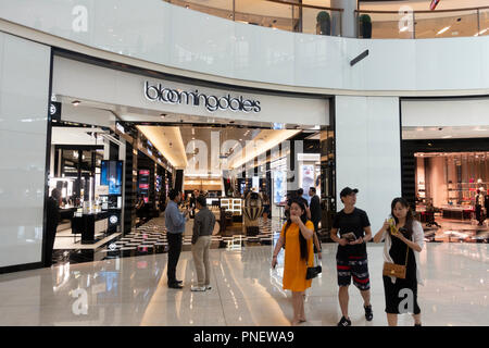 Bloomingdale's department store at Dubai Mall in United Arab Emirates ...