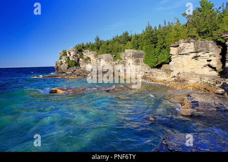 Indian Head Cove in Georgian Bay, Lake Huron, Canada Stock Photo