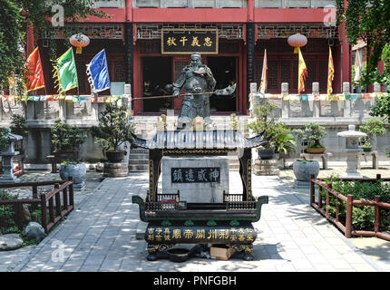 guan yu statue complex jingzhou china