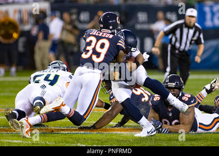 Chicago, Illinois, USA. 17th Sep, 2018. - Bears #52 Khalil Mack