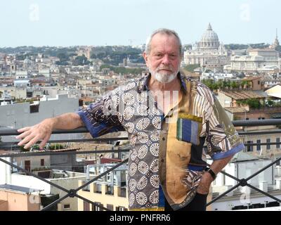 Italy, Rome, 21 September 2018 : Dirctor Terry Gilliam attends the photocall of the movie 'The Man Who Killed Don Quixote'     Photo © Fabio Mazzarella/Sintesi/Alamy Live News Stock Photo