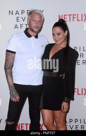 Los Angeles, Ca, USA. 20th Sep, 2018. Sy Rhys Kaye, Camille Guaty at the Nappily Ever After Special Screening at the Harmony Gold Theater in Los Angeles, California on September 20, 2018. Credit: David Edwards/Media Punch/Alamy Live News Stock Photo