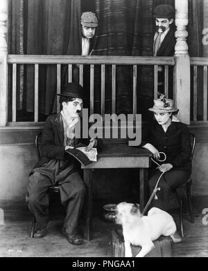 A Dog S Life Year 1918 Director Charles Chaplin Charles Chaplin Edna 