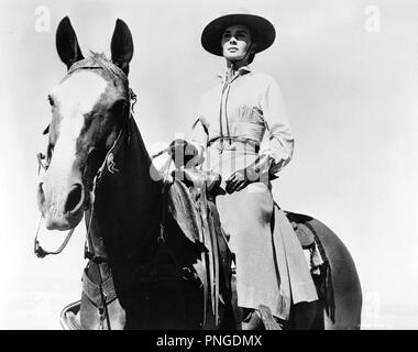 Original film title: THE BIG COUNTRY. English title: THE BIG COUNTRY. Year: 1958. Director: WILLIAM WYLER. Stars: JEAN SIMMONS. Credit: UNITED ARTISTS / Album Stock Photo