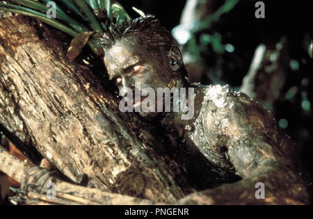 Original film title: PREDATOR. English title: PREDATOR. Year: 1987. Director: JOHN MCTIERNAN. Stars: ARNOLD SCHWARZENEGGER. Credit: 20TH CENTURY FOX / Album Stock Photo