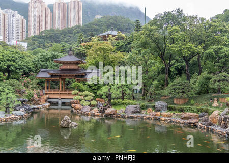 Nan Lian Garden in Hong Kong Stock Photo