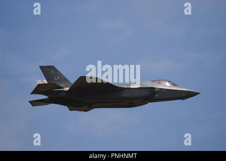 Lockheed, Martin F-35A 12-5042, Lightning II at RIAT RAF Fairford, Stock Photo