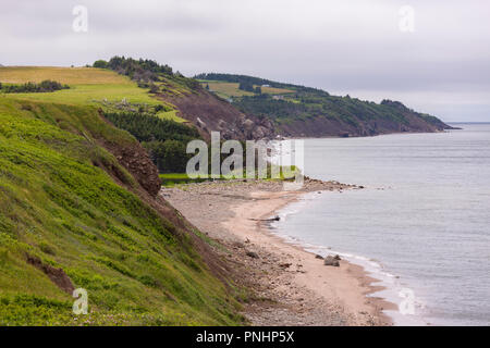 MABOU, CAPE BRETON, NOVA SCOTIA, CANADA - West coast and beach on Cape Breton Island. Stock Photo