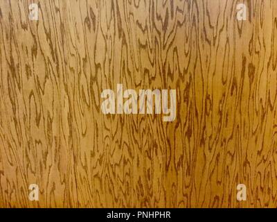 Medium brown wood grain background pattern. Stock Photo