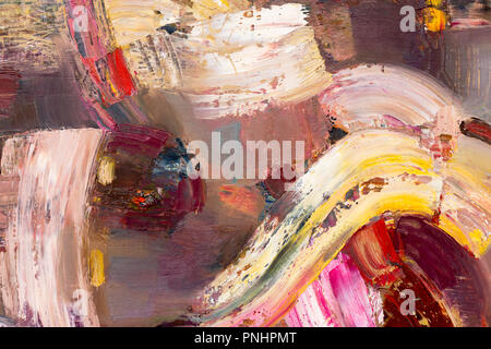 Close up of abstract painting. Hand painted background.  Stock Photo