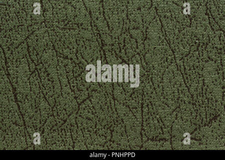 Saturated elegant green textile background on macro. Stock Photo