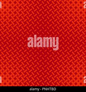 Red halftone stripe pattern background template - abstract vector graphic Stock Vector