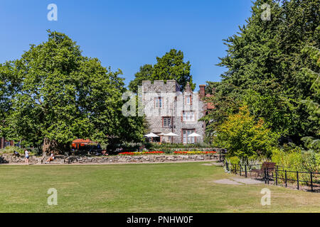 Westgate gardens in Canterbury Stock Photo