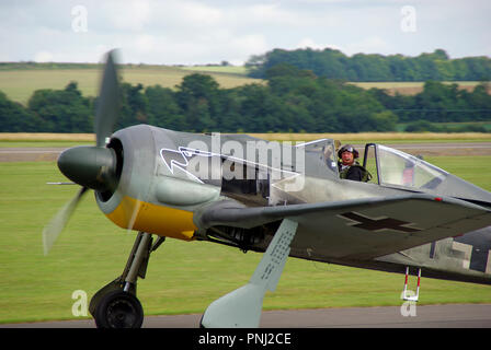 F190 Focke-Wulf Luftwaffe WW2 Aeroplane Stock Photo - Alamy