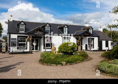 Gretna Green, Scotland - August 24th 2018: The historic Gretna Green village in Scotland - the village is famous for runaway weddings. Stock Photo