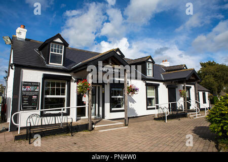 Gretna Green, Scotland - August 24th 2018: Gretna Green village in Scotland - the village is famous for runaway weddings. Stock Photo