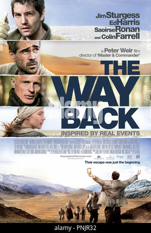 Original film title: THE WAY BACK. English title: THE WAY BACK. Year: 2010. Director: PETER WEIR. Credit: ON THE ROAD / Album Stock Photo