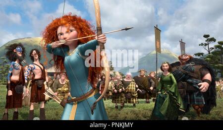 Original film title: BRAVE. English title: BRAVE. Year: 2012. Director: BRENDA CHAPMAN; MARK ANDREWS. Credit: PIXAR ANIMATION STUDIOS/WALT DISNEY PICTURES / Album Stock Photo