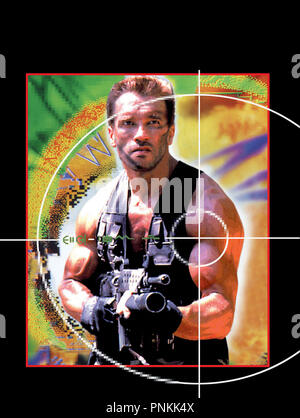 Original film title: PREDATOR. English title: PREDATOR. Year: 1987. Director: JOHN MCTIERNAN. Stars: ARNOLD SCHWARZENEGGER. Credit: 20TH CENTURY FOX / Album Stock Photo