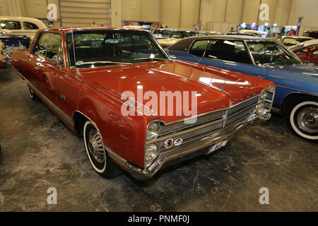 ISTANBUL, TURKEY - JULY 01, 2018: Plymouth display at Istanbul Classic Automobile Festival Stock Photo