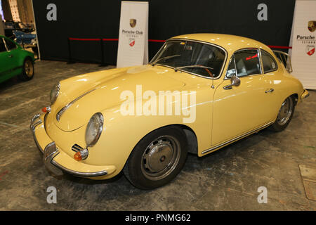 ISTANBUL, TURKEY - JULY 01, 2018: Porsche display at Istanbul Classic Automobile Festival Stock Photo