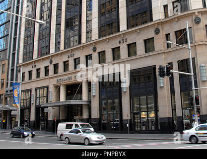 Stock exchange building, Sydney, Australia Stock Photo