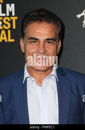 California, USA.  21st Sep, 2018. Houshang Touzie at the LA Film Festival World Premiere of Simple Wedding at the ArcLight in Culver City, California on September 21, 2018. Credit: Faye Sadou/Media Punch/Alamy Live News Stock Photo