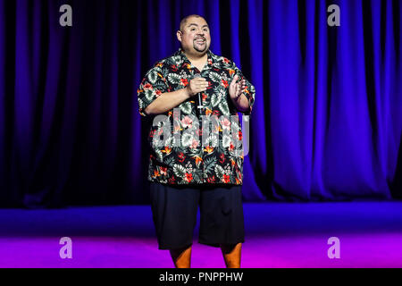Comedian Gabriel Iglesias Performs In Durham North Carolina As Part Of His 18 Tour Gabriel Jesus Iglesias Known Comically As Fluffy Is An American Comedian Actor Writer Producer And Voice Actor He
