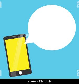 Flat design business Vector Illustration concept template copy space text for Ad website esp isolated 3d isometric. Smartphone Mobile Glass Screen Ref Stock Vector