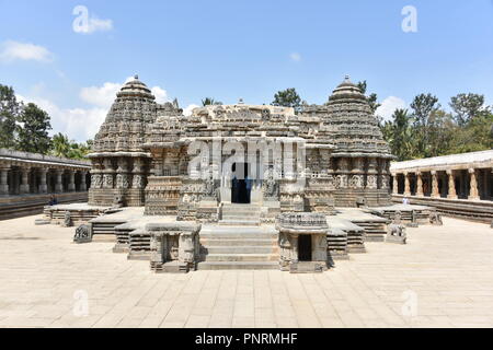 Chennakesava Temple, Somanathapura, Karnataka, India Stock Photo