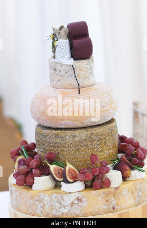 wedding cheese cake Stock Photo