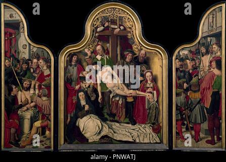 TRIPTICO DE LA PASION - SIGLO XV HACIA 1450. Author: Dieric Bouts (1415 ...