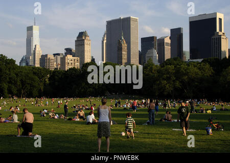 United States. New York. Central Park. Stock Photo