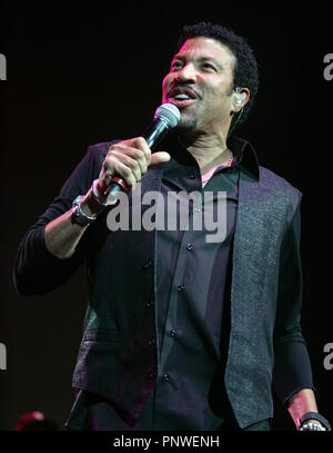 Lionel Richie performs in concert at the Seminole Hard Rock Hotel and Casino in Hollywood, Florida on June 22, 2011. Stock Photo