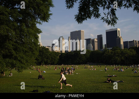 United States. New York. Central Park. Stock Photo