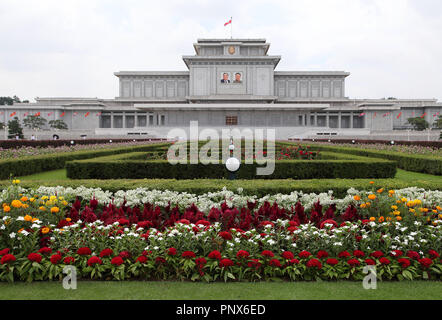 Kumsusan Palace of the Sun in Pyongyang Stock Photo