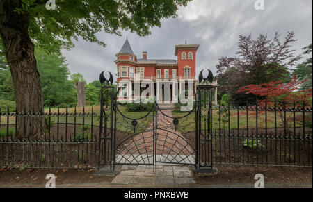 Author Stephen King's house on W Broadway in Bangor, Maine Stock Photo