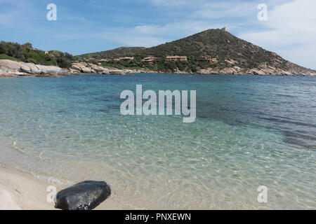 Beautiful Clear water, Sardinian coastline, Sardinia, Italy Stock Photo