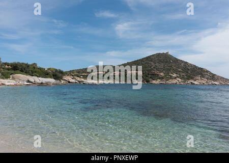 Beautiful Clear water, Sardinian coastline, Sardinia, Italy Stock Photo