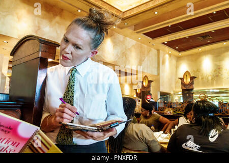 Cheesecake Factory Restaurant Interior Usa Stock Photo
