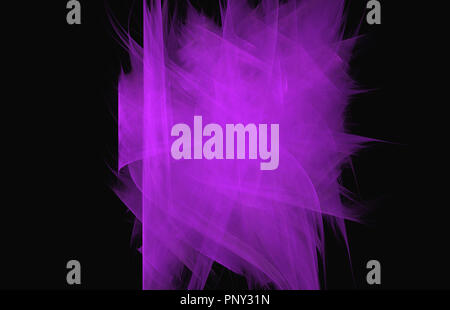 Purple fractal pattern background. Fantasy fractal texture. Digital art. 3D rendering. Computer generated image Stock Photo