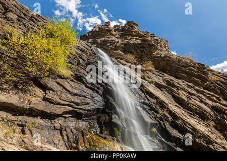 Bridal Veil Falls On Cow Creek In Rocky Mountain National Park Estes Park Colorado Stock Photo Alamy