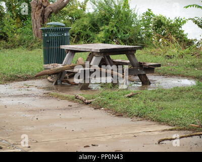 Flash Flooding in North Texas Stock Photo