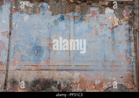 A decaying old building wall makes a good backdrop or background for an illustration or photography Stock Photo
