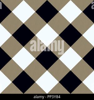 Tartan Seamless Pattern. Trendy Vector Illustration for Wallpapers. Seamless Tartan Tiles. Suits for Decorative Paper, Fashion Design and House Interi Stock Vector