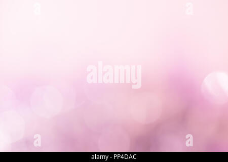 Peach and light blue bokeh lights abstract background. Stock Photo