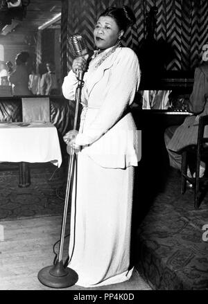 La cantante Ella Fitzgerald. Stock Photo
